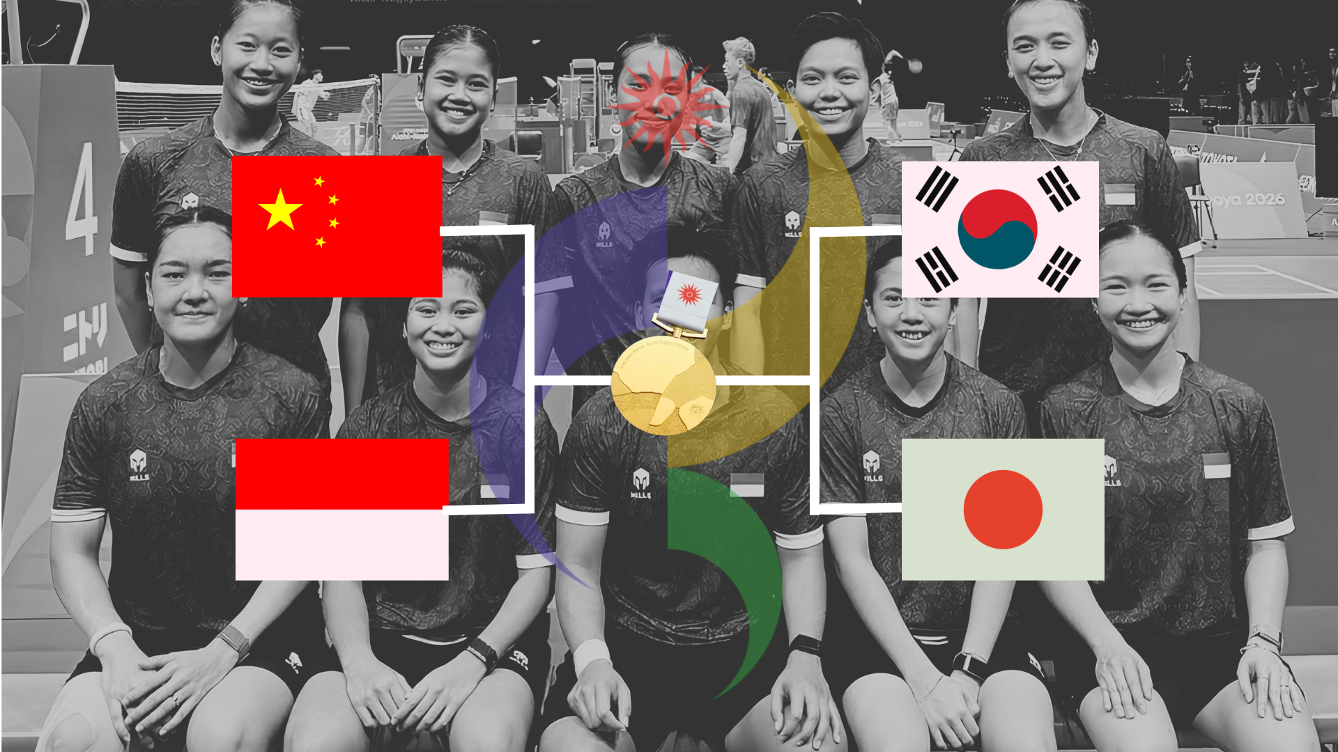 Tim Bulutangkis Indonesia Lolos Ke Semi Final Asian Games 2026, Amankan Medali Perunggu